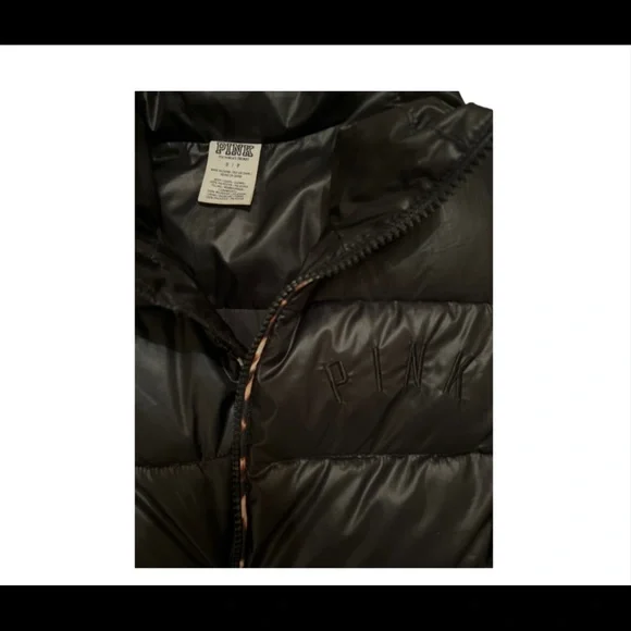 PINK | Puffer Vest w/ Cheetah Detail - Hot Item! - Picture 3 of 3